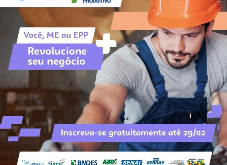 Inscrições Prorrogadas – Brasil Mais Produtivo