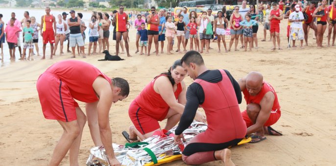 Atenção a crianças na praia é colocada em pauta na Semana Prevenir